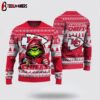 Kansas City Chiefs The Grinch Ugly Christmas Sweater