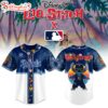 Kansas City Royals MLB x Lilo & Stitch Cute Baseball Jersey Shirt
