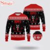 Kiss Gene Simmons Bloody Tongue With His Signature Ugly Merry Christmas Sweater