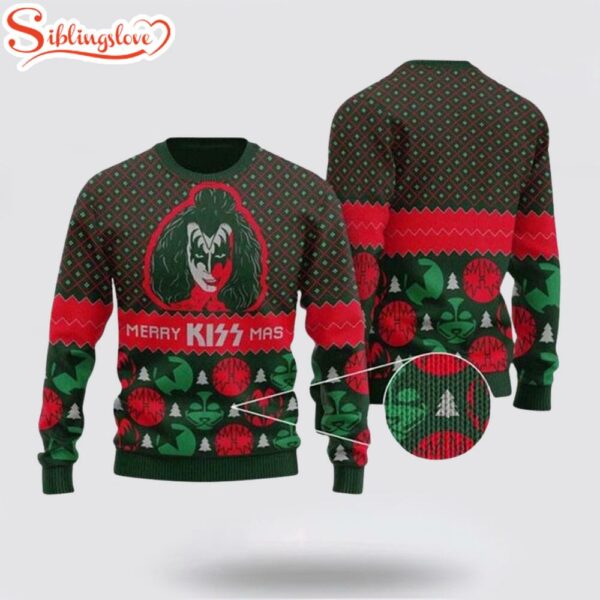 Kiss Gene Simmons Ugly Merry Christmas Sweater