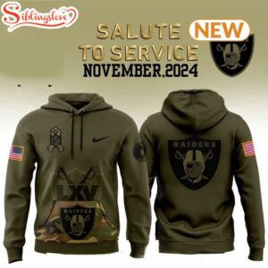 Las Vegas Raiders Camo Military…