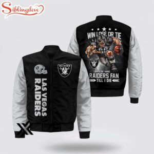 Las Vegas Raiders Mascot Bomber Jacket For Fans