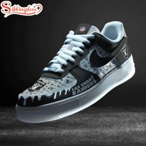 Las Vegas Raiders NFL Air Force 1 Shoes For Fans