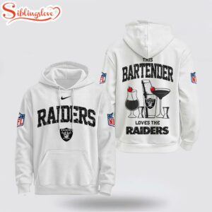 Las Vegas Raiders NFL Bartender 3D Hoodie Shirt