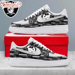 Las Vegas Raiders NFL Kickoff Spirit Air Force 1 Shoes
