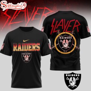 Las Vegas Raiders NFL Slayer 3D Shirt Gift For Fans
