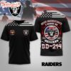 Las Vegas Raiders NFL Truck 3D T-Shirt For Fans