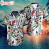 LIGA MX Atletico San Luis Flowers Hawaiian Shirts For Fans