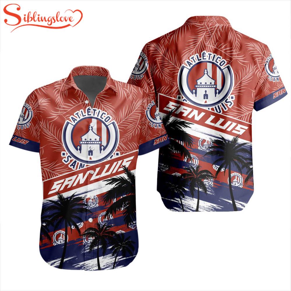LIGA MX Atletico San Luis Hawaiian Shirts Gift For Fans 1 LIGA MX Atletico San Luis Hawaiian Shirts Gift For Fans
