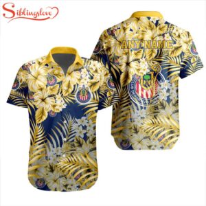 LIGA MX Chivas Guadalajara Hawaiian Shirts For Fans