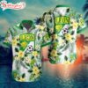 LIGA MX Club Leon Flowers Hawaiian Shirts For Fans