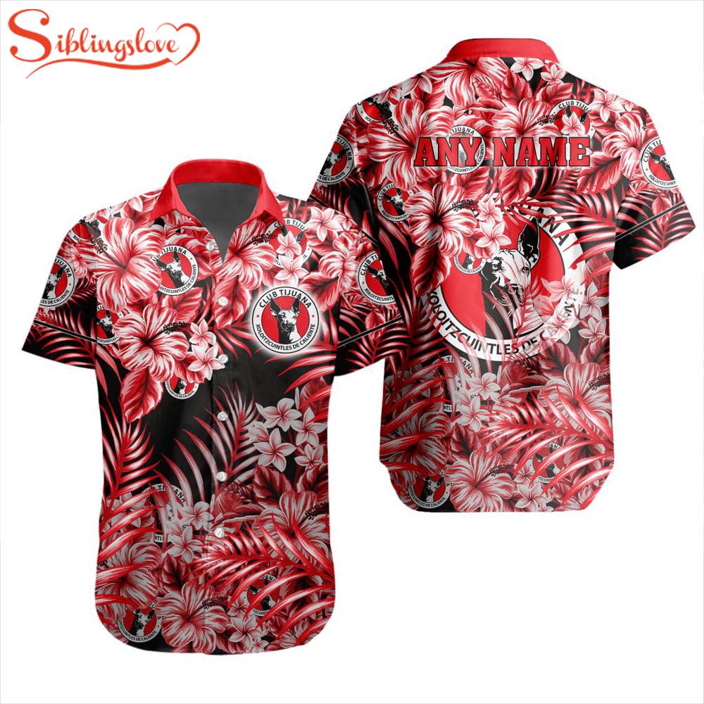 LIGA MX Club Tijuana Hawaiian Shirts For Fans 1 LIGA MX Club Tijuana Hawaiian Shirts For Fans