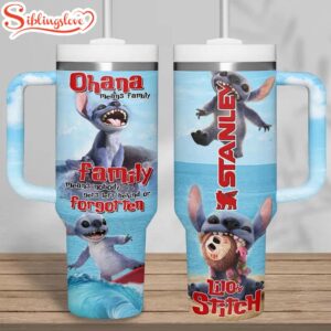 Lilo And Stitch Tumbler 40Oz With Handle