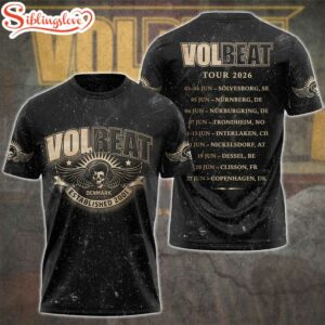 Limited Edition VOLBEAT Tour 2026&hellip;