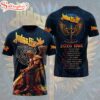 Limitted Edition Judas Priest Tour 2026 3D Shirt For Fan