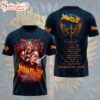 Limitted Edition Judas Priest Tour 2026 3D Shirt For Fans
