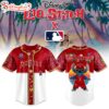 Los Angeles Angels MLB x Lilo & Stitch Cute Baseball Jersey Shirt