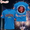 Los Angeles Chargers Missing & Murdered Indigenous Women Awareness 3D T-Shirt