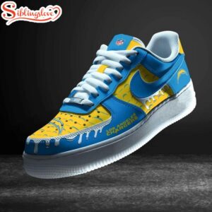 Los Angeles Chargers NFL Air Force 1 Shoes For Fans