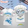 Los Angeles Chargers NFL US Air Force 3D Shirt For Fans