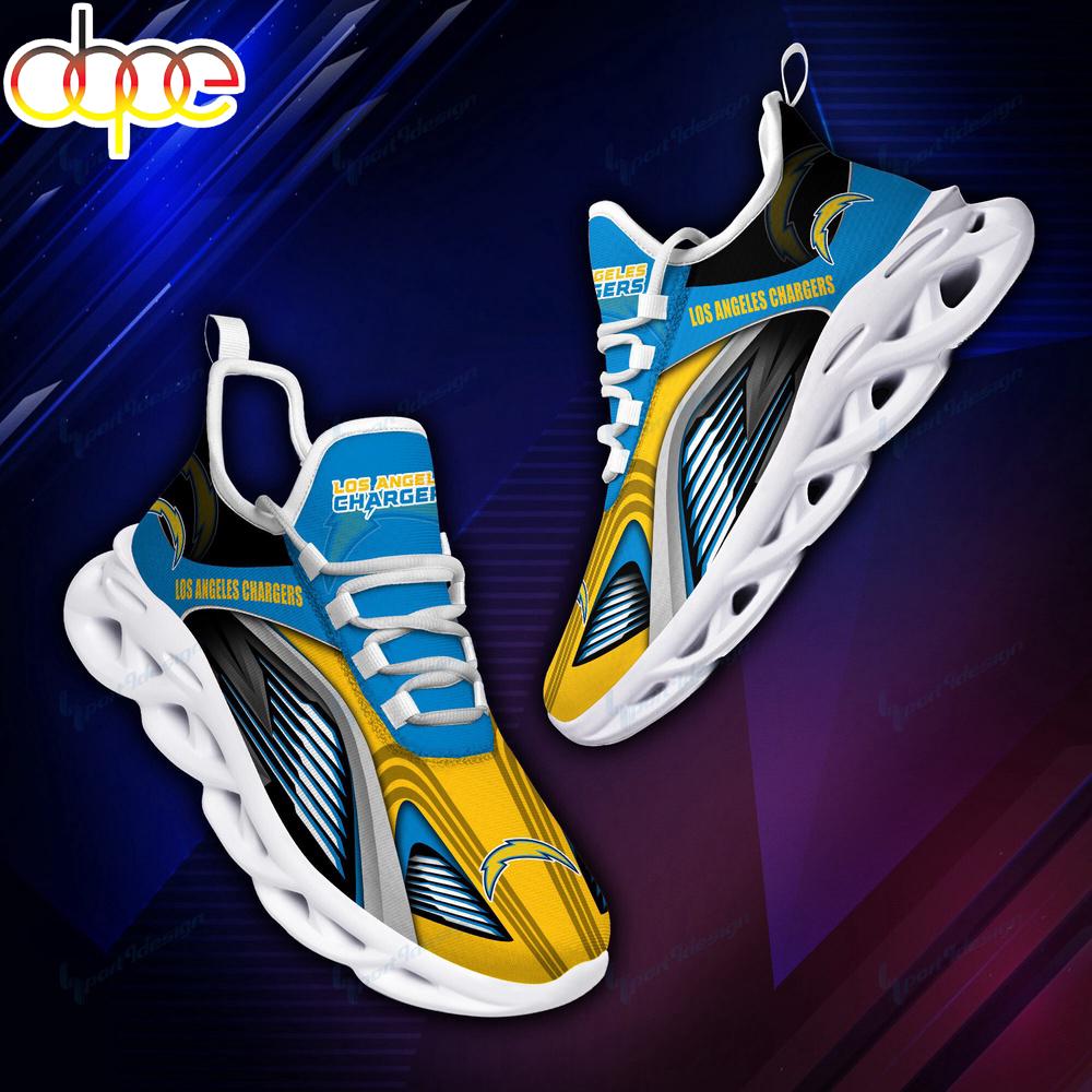 Los Angeles Chargers Team Max Soul Shoes Gifts For Fan 1 Los Angeles Chargers Team Max Soul Shoes Gifts For Fan