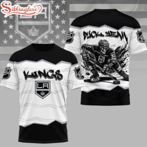 Los Angeles Kings NHL Puck Yeah 3D T-Shirt