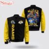Los Angeles Rams Mascot Bomber Jacket For Fans