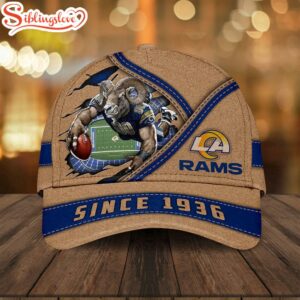 Los Angeles Rams Mascot Classic Baseball Cap For Fans