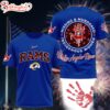 Los Angeles Rams Missing & Murdered Indigenous Women Awareness 3D T-Shirt