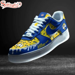 Los Angeles Rams NFL Air Force 1 Shoes For Fans