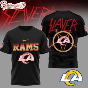 Los Angeles Rams NFL Slayer 3D Shirt For Fans
