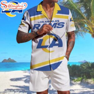 Los Angeles Rams NFL Summer Beach Hawaiian Shirt