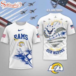 Los Angeles Rams NFL US Air Force 3D Shirt For Fans