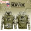 Los Angeles Rams Salute to Service Hoodie 3D Shirt