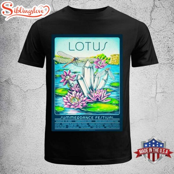 Lotus Summerdance Festival Aug 28-31 2025 In Garrettsville OH Unisex T-Shirt