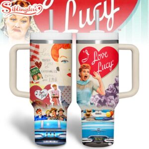 Lucy Tumbler 40Oz With Handle For Fans