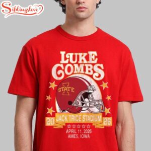 Luke Combs Ames Iowa 2026 Unisex T-Shirt