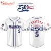 Mariners America 250th Anniversary 2026 Baseball Jersey Shirt