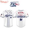 Marlins America 250th Anniversary 2026 Baseball Jersey Shirt