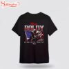 Matt Boldy Minnesota USA Flag signature Unisex T-Shirt