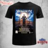 Megadeth This Was Our Life 2026 Tour Unisex T-Shirt