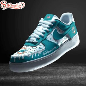 Miami Dolphins NFL Air Force 1 Shoes For Fans