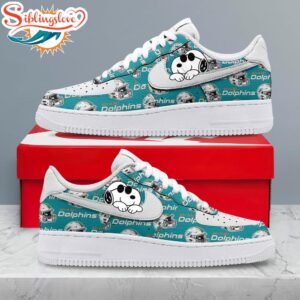 Miami Dolphins NFL Kickoff Spirit Air Force 1 Shoes