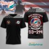 Miami Dolphins NFL Truck 3D T-Shirt For Fans