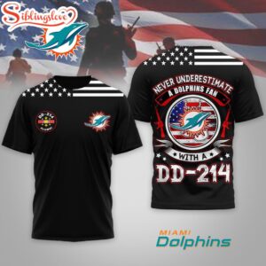 Miami Dolphins NFL Truck 3D T-Shirt For Fans