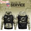 Miami Dolphins Salute to Service Hoodie 3D Shirt For Fans