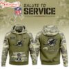 Miami Dolphins Salute to Service Hoodie 3D Shirt