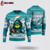 Miami Dolphins The Grinch Ugly Christmas Sweater