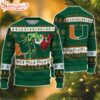 Miami Hurricanes NCAA Grinch Stole Ugly Christmas Sweater