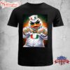 Miami Hurricanes Sebastian Mascot Unisex T-Shirt